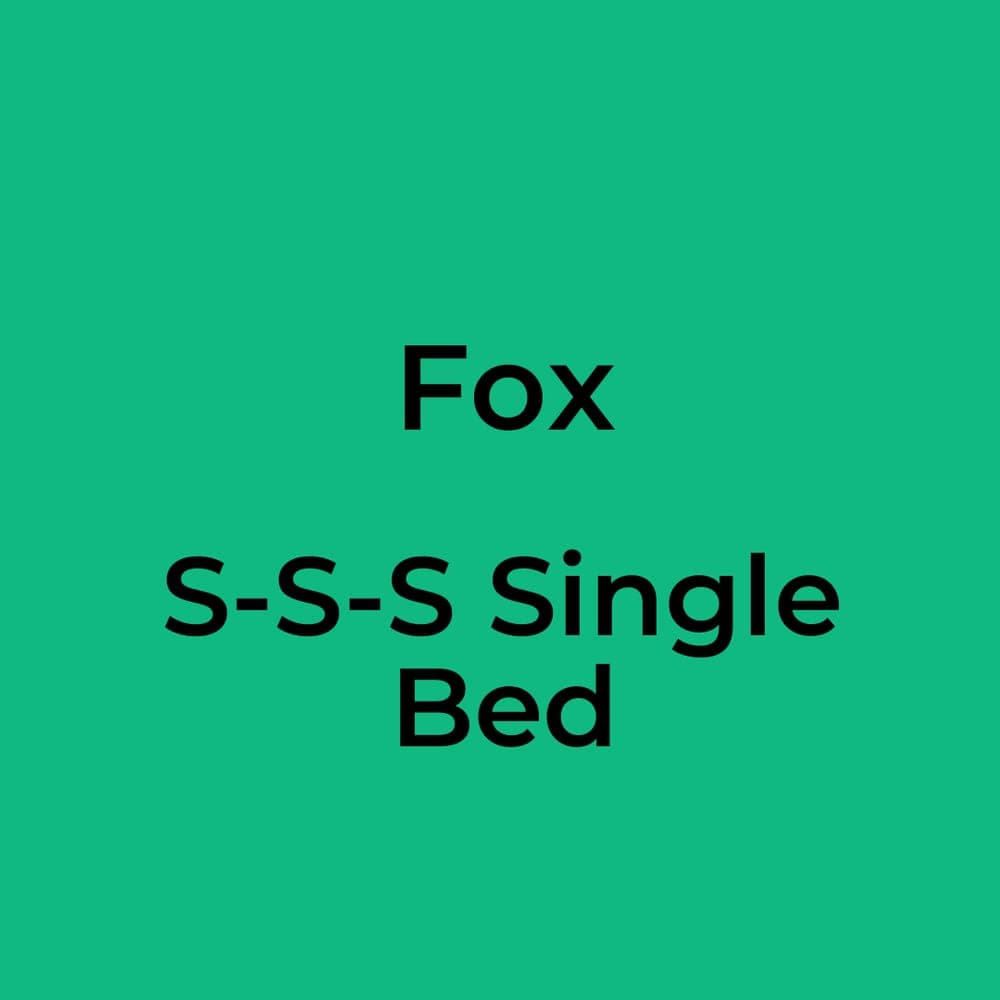 Fox - S-S-S Single Bed