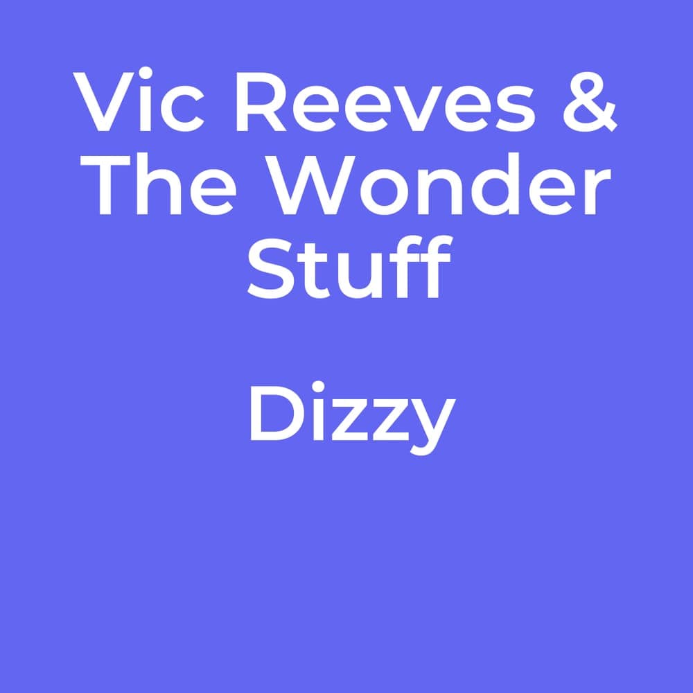 Vic Reeves & The Wonder Stuff - Dizzy