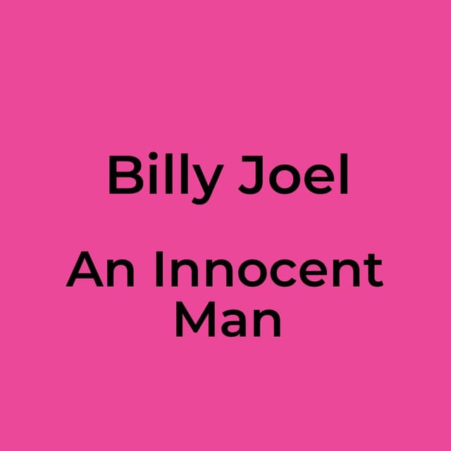 An Innocent Man
