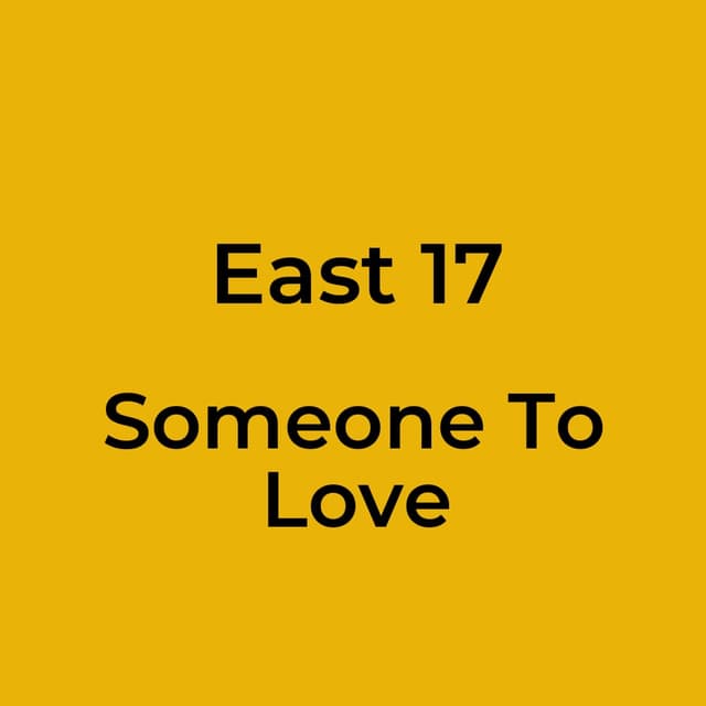 Someone To Love