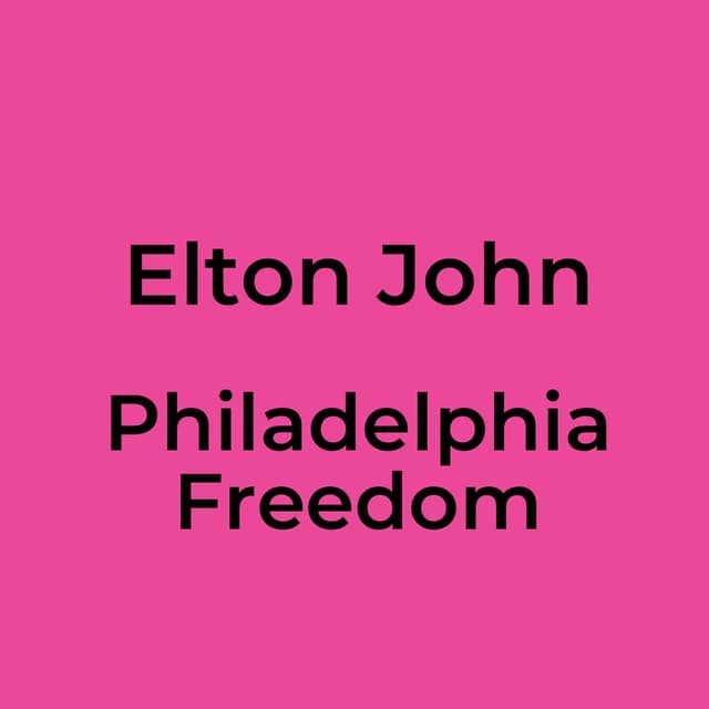Philadelphia Freedom