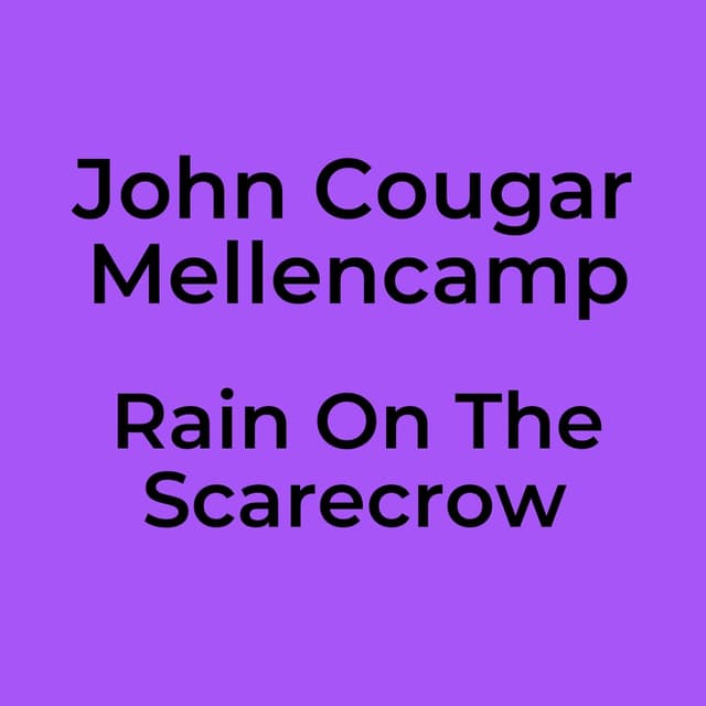 Rain On The Scarecrow