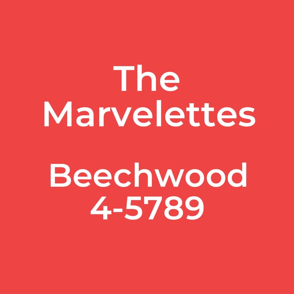 The Marvelettes - Beechwood 4-5789