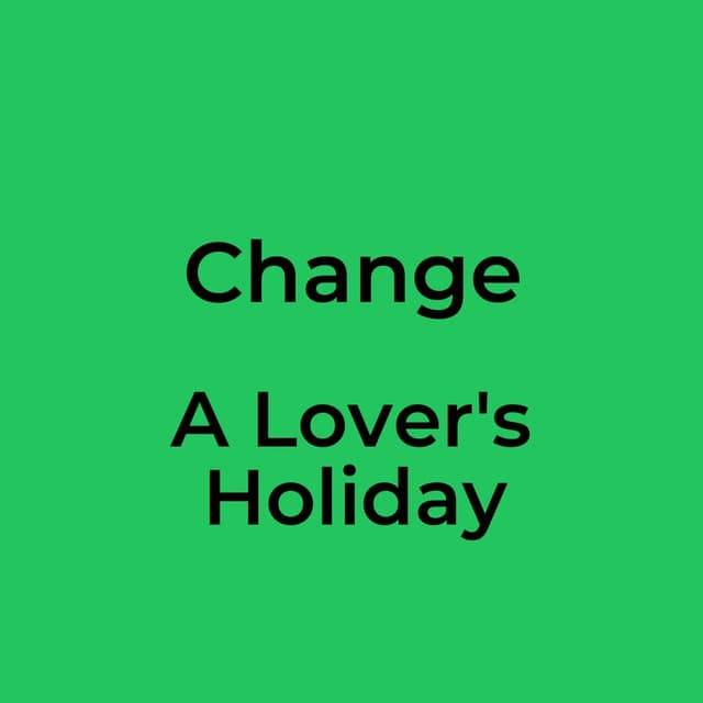 A Lover's Holiday