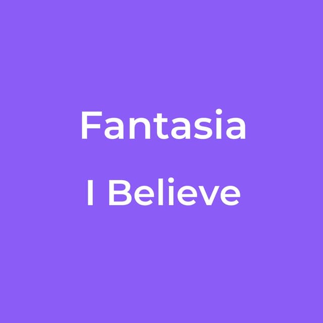 I Believe