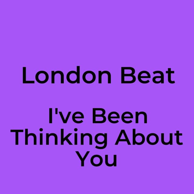 I've Been Thinking About You