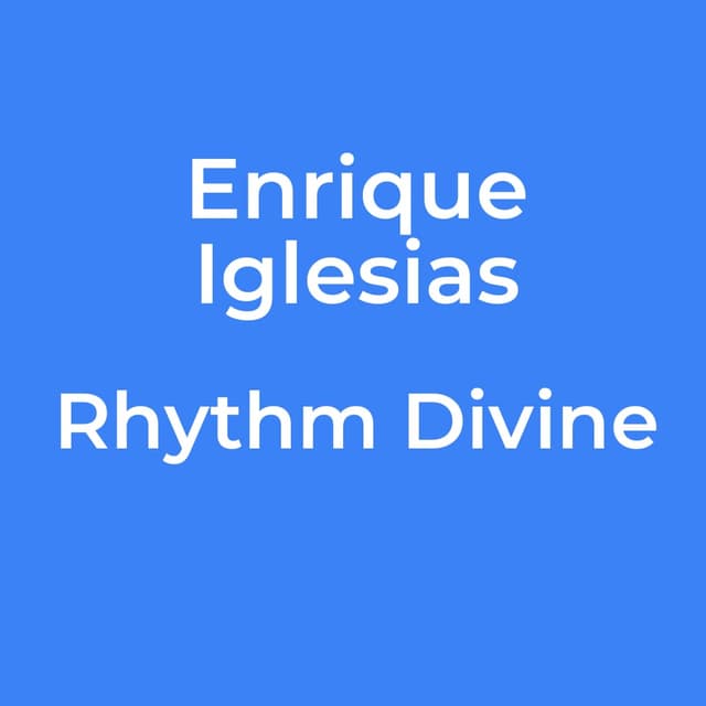 Rhythm Divine