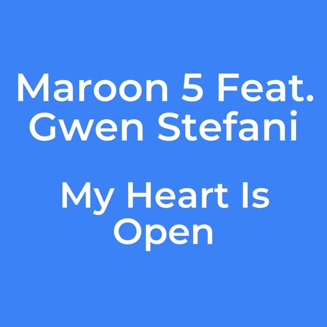 My Heart Is Open
