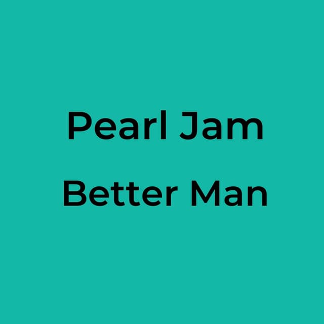 Better Man
