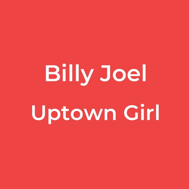 Uptown Girl