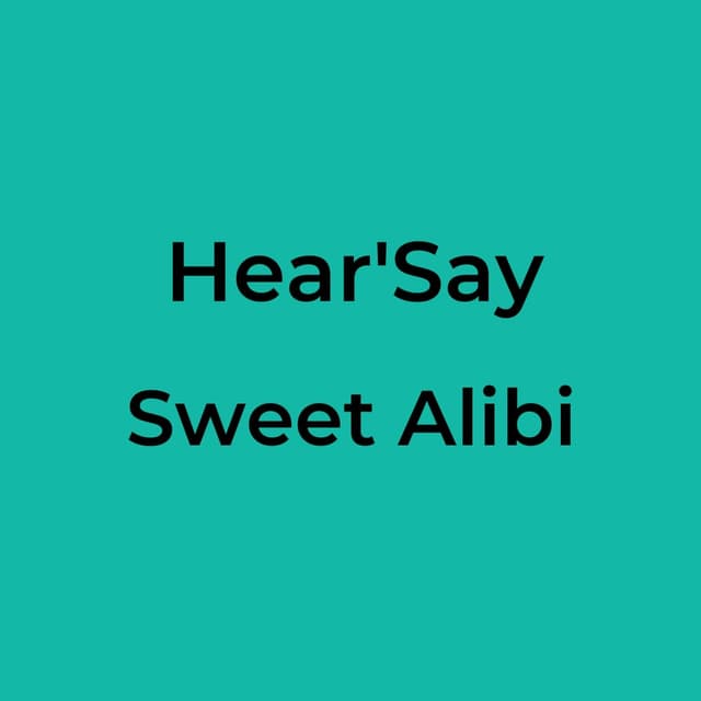 Sweet Alibi