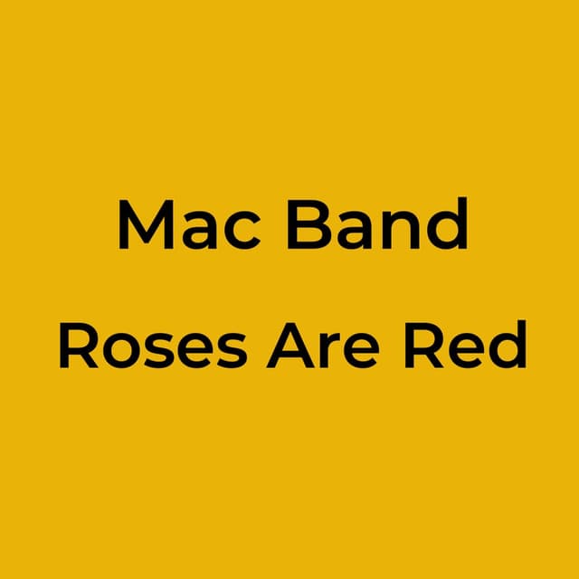 Roses Are Red
