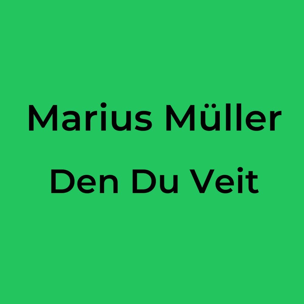 Marius Müller - Den Du Veit