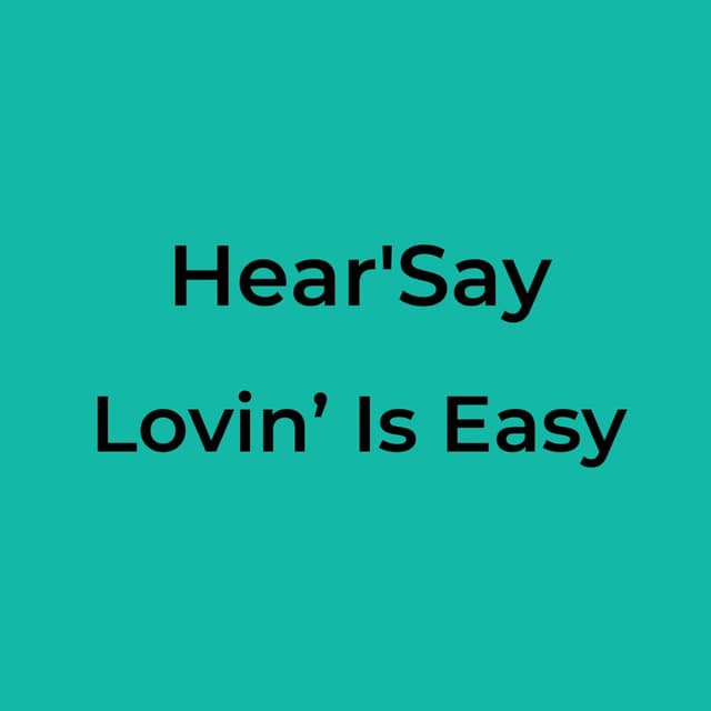 Lovin’ Is Easy