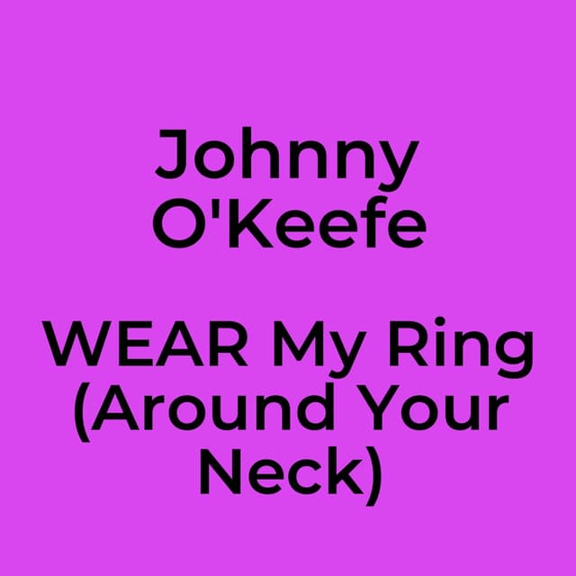 WEAR My Ring (Around Your Neck)
