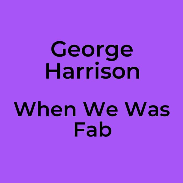 When We Was Fab