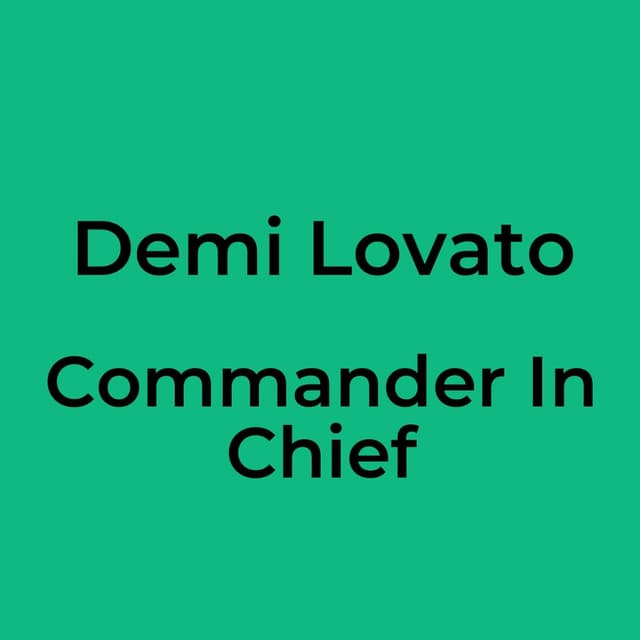 Commander In Chief