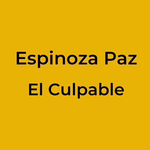 El Culpable