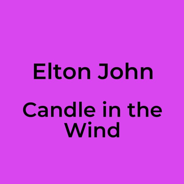 Candle in the Wind