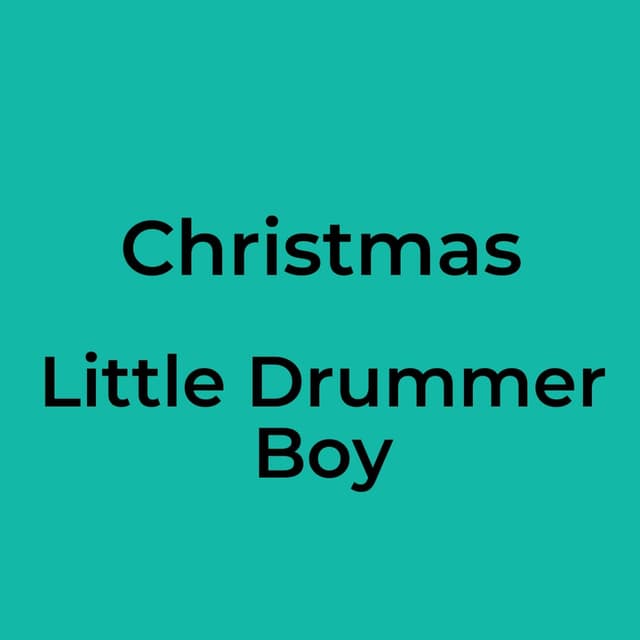 Little Drummer Boy