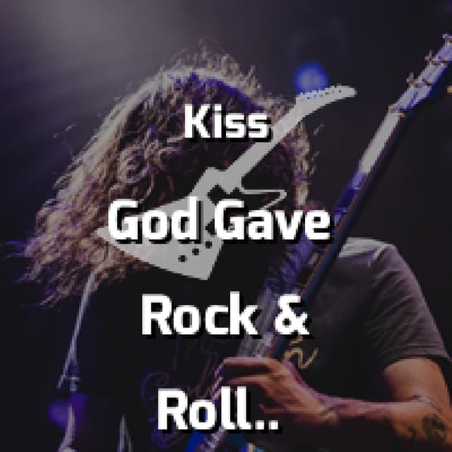 God Gave Rock & Roll To You