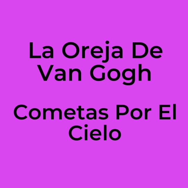 Cometas Por El Cielo