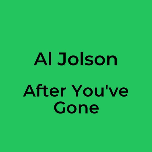 After You've Gone
