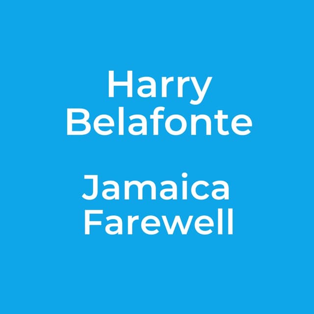Jamaica Farewell