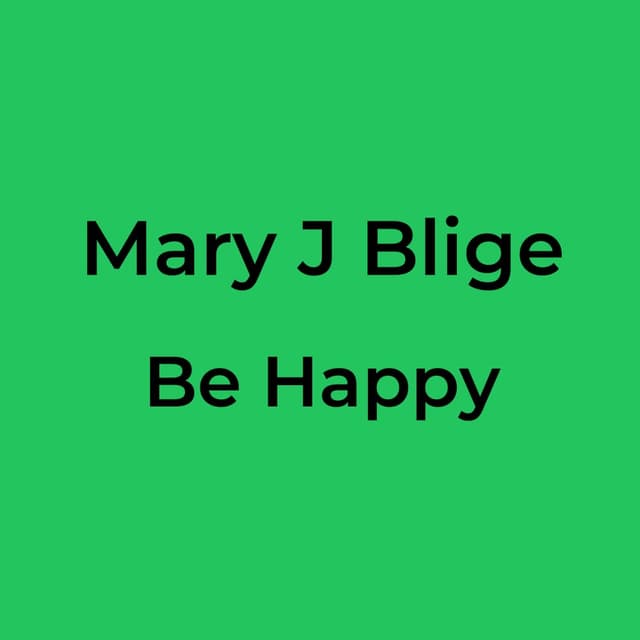 Be Happy