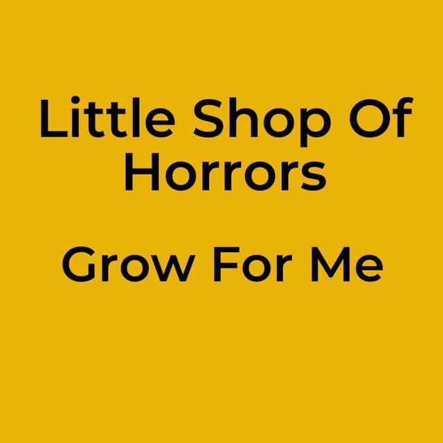 Grow For Me