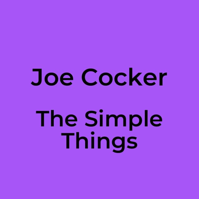 The Simple Things