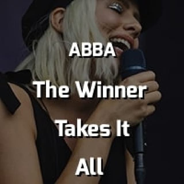 The Winner Takes It All