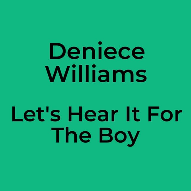 Let's Hear It For The Boy