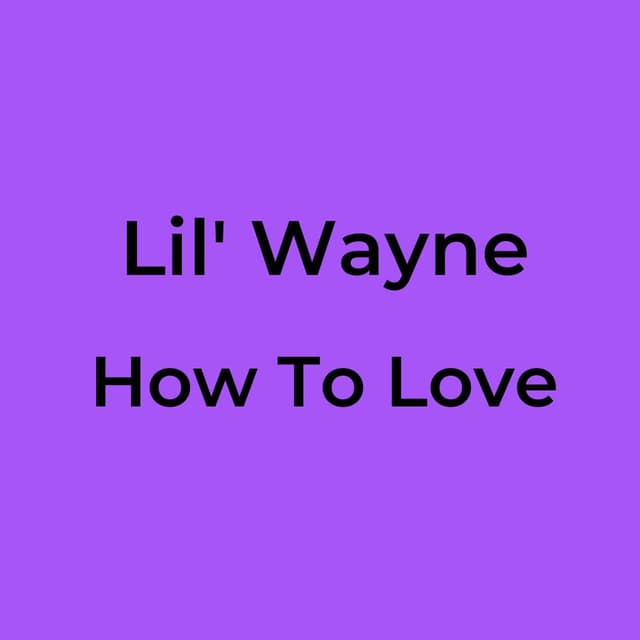 How To Love