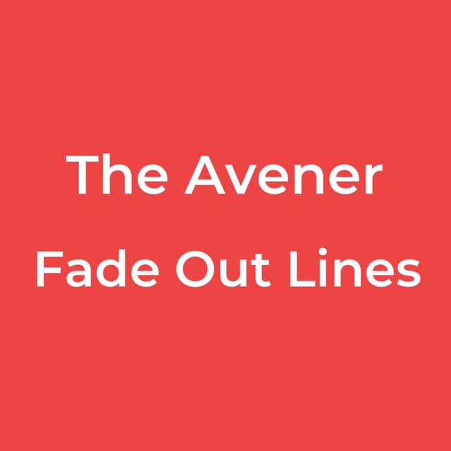 Fade Out Lines