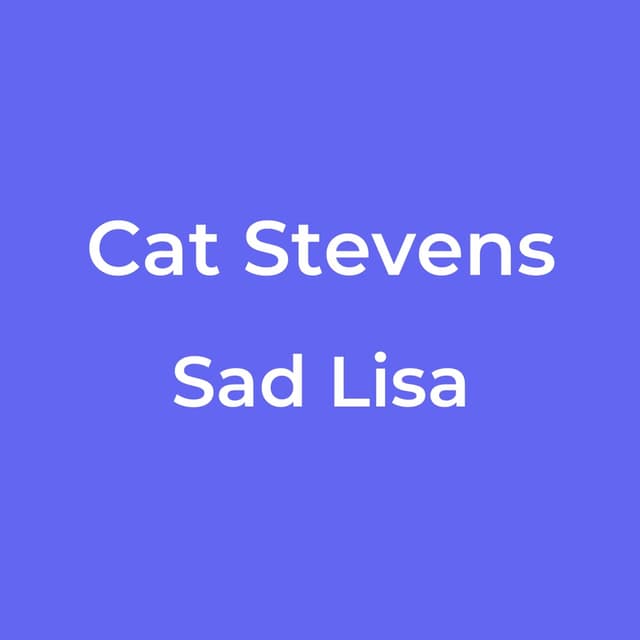Sad Lisa