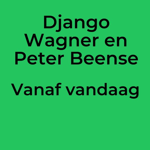 Vanaf vandaag