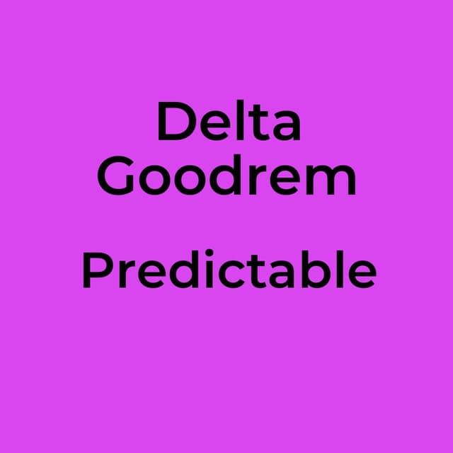 Predictable