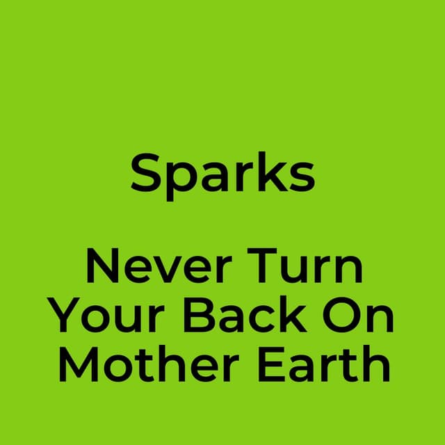 Never Turn Your Back On Mother Earth