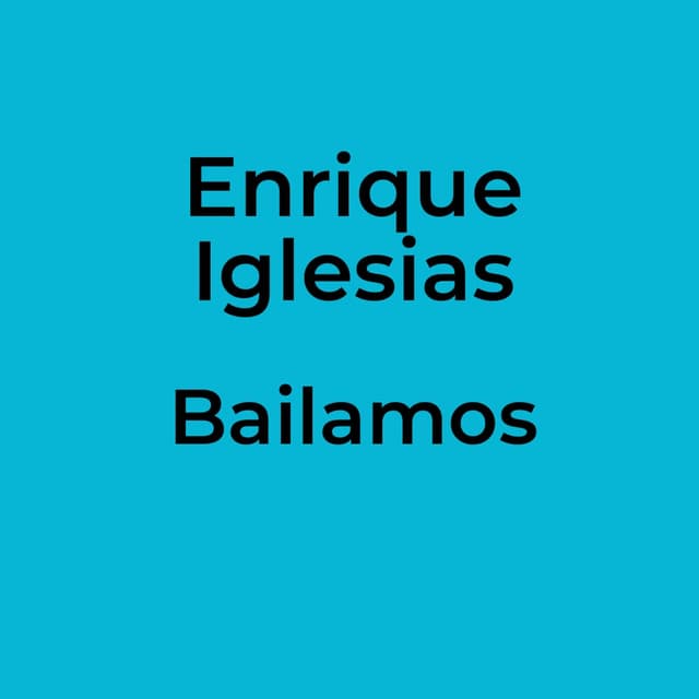 Bailamos