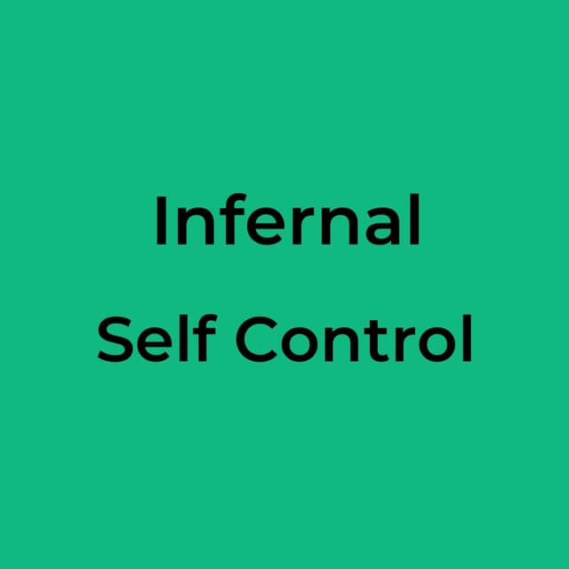 Self Control