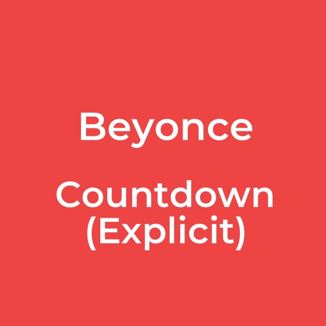 Countdown (Explicit)