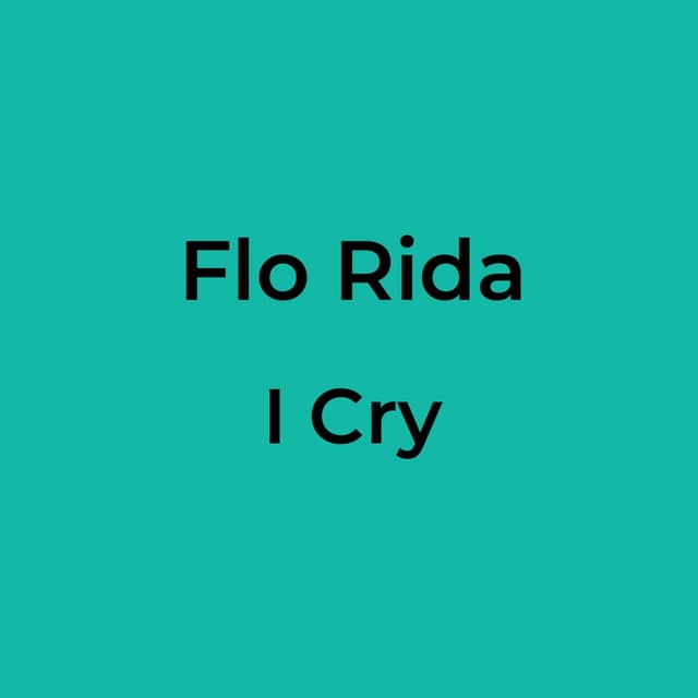 I Cry