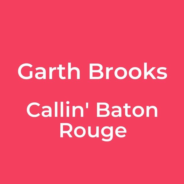 Callin' Baton Rouge