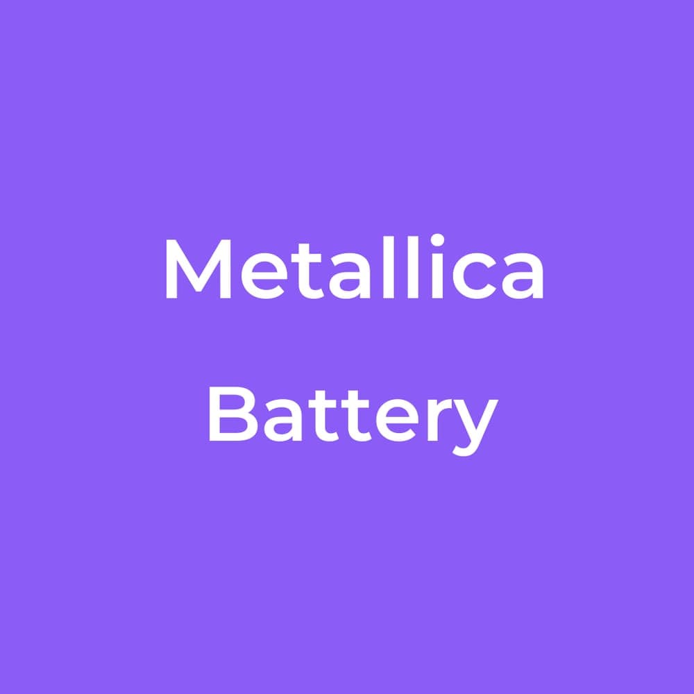 Metallica - Battery