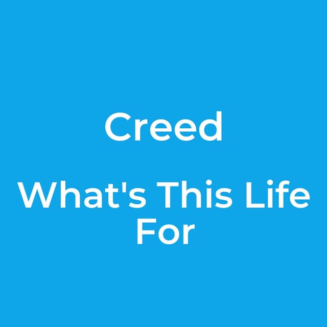 What's This Life For