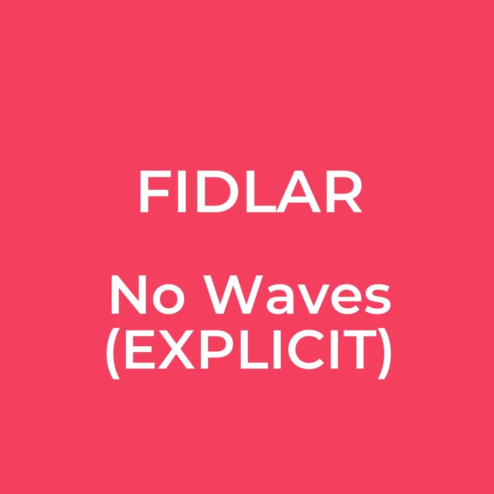 FIDLAR - No Waves (EXPLICIT)