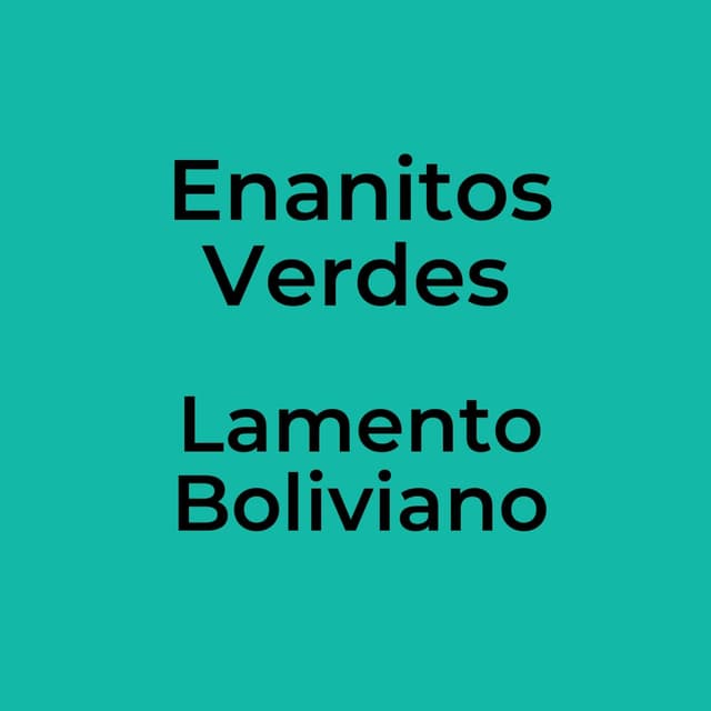 Lamento Boliviano