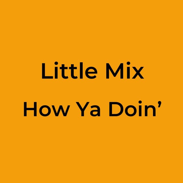 How Ya Doin’