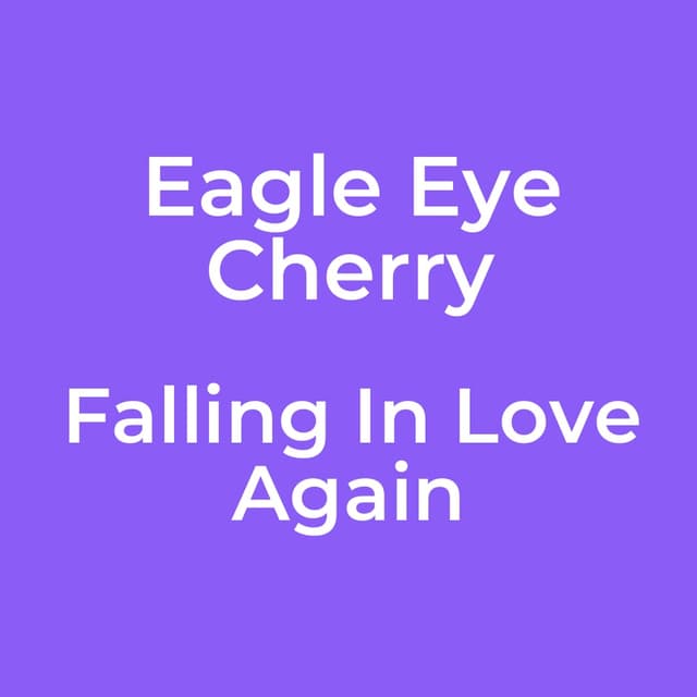 Falling In Love Again